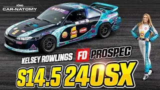Kelsey Rowlings gives us a tour of her Formula Drift PRO SPEC Build