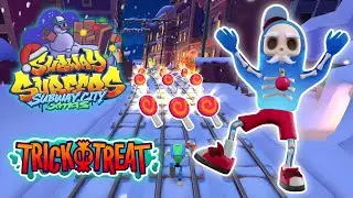 SUBWAY SURFERS TRICK OR TREAT 🍬🍭SUBWAY SURFERS TRICK OR TREAT ON SUBWAY CITY XMAS 2022☃️🎄 CHRISTMAS🎅