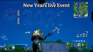 Fortnite New Year&rsquo;s live event 2020 - 2021.