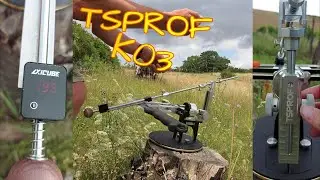 TSPROF K03 PRO - SHARPENS OKAPI Bowie Machete - SKRAMA 240 - GLOCK 78 - AL HUNTER SHARPENING KIT