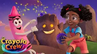 NEW! Fireworks Volcano Adventure! | @CrayolaCrewOfficial  | Fun Cartoons for Kids & Families