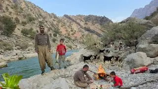 Nomadic Life: Traveling to the Zagros Mountains to herd sheep and catch fish from the Khersan River