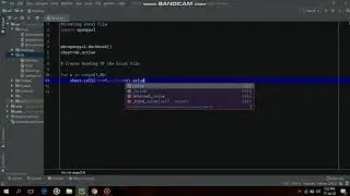 python create excel file