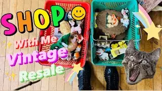 &ldquo;I Need a THIRD Basket!&rdquo; | SHOP WITH ME | VINTAGE RESALE | ANTIQUE MALL | SHOP ALONG FOR ETSY