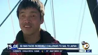 Blind sailor sets sail for Japan