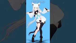 Shirakami Fubuki - Arona Dance #hololive #shorts