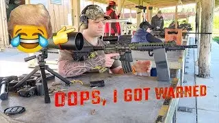 Range Officer Gave Me A WARNING❗️