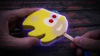 I Made a Super Sonic the Hedgehog Popsicle With Gumball Eyes!