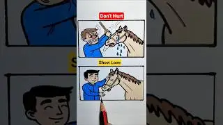 Stop Cruelty 🙏 Show Love ❤️ | Emotional Drawing #Shorts #Art #Kindness