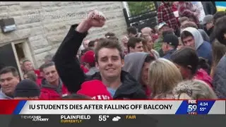 IU student dies after falling from balcony