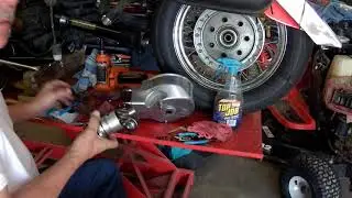 Kawasaki Vulcan 1500 Final gear oil leak repair Part 5