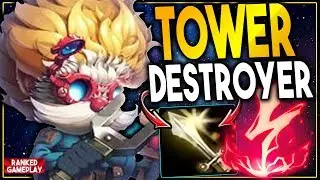 NASHORS TOOTH IS THE NEW HEIMERDINGER META? MEGA SPANNERS MIDLANE SEASON 9! - League of Legends
