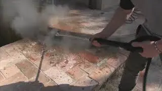 Industrial cleaning | Commercial diesel steam cleaner | High pressure