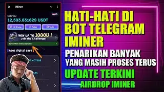 KABAR TERBARU MENGENAI WD IMINER #iminer #airdrop #crypto