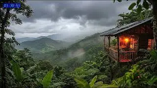 Soft Rainfall and Piano Ambience for Sleeping and Calm Dreams