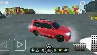 Игра на андроид. Симулятор Ленд Крузер- Offroad Cruiser Simulator Android Gameplay HD