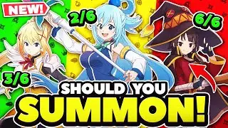 KONOSUBA BANNER! СКОЛЬКО НУЖНО ПРИЗЫВАТЬ? | 7DS: Grand Cross