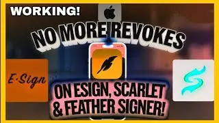 Avoid App Revokes on iOS | Full Guide for ESign, Scarlet & Feather Signer Guide on iPhone/iPad 2025⚡