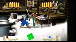 Wangtang, Jack, And Ryouma Point Blank Grab Dodges Rouge Punch, But Not Kick