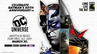 Batman 80th Celebration | DC Universe | The Ultimate Membership |