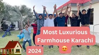 Most Luxurious Farmhouse Karachi (2024) Vlog 4