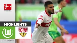 Undav with Last-Minute-Equalizer! | VfL Wolfsburg - VfB Stuttgart 2-2 | MD5 &ndash; Bundesliga 2024/25