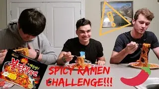 *INTENSE* SPICY RAMEN CHALLENGE!!!