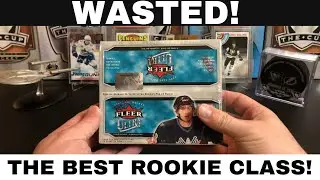 Впустую! Трагедия случилась в этой коробке с картами Fleer Ultra 05-06! 😱 #хоккейныекарточки