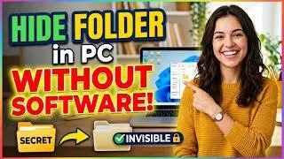 Hide Folder in Windows 11 2026 😮 | Hide Folder Without Password | Hide/Unhide Folder in PC 2026