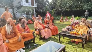 अद्भुत दृश्य-परम् पूज्य तपस्वी श्री महंत अवधूत गिरी जी महाराज Param Pujy Shri Mahant Avadhut Giri Ji