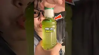 Волшебная бутылка матча из Японии 🍵✨ | Вода превращается в свежий зеленый чай!