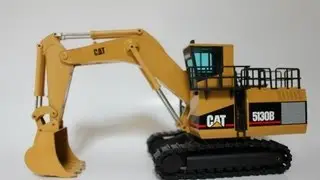 1/50 NZG Cat 5130B Backhoe Review