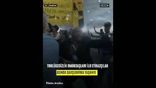 COP30 konfransında etiraz&ccedil;ılar binaya daxil olub, qarşıdurma yaşanıb  #abzasmedia  #cop30  #protest