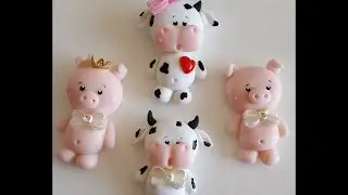Porquinho e vaquinha - Fábrica de Fantasia