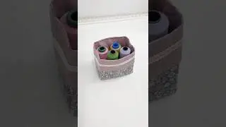 패브릭 다용도 박스 만들기 💗 Handmade multipurpose box #handmade #sewing #재봉틀 #재봉틀배우기 #핸드메이드 #다용도박스 #다용도파우치