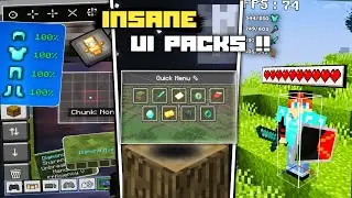 4 Best UI Packs for Minecraft PE 1.21.132+ 😍|Best UI pack For MCPE [ 2026 ] 🔥
