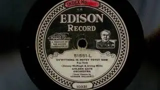 Ev'rything Is Hotsy Totsy Now by California Ramblers, 1925