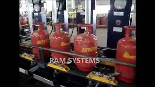 Online Automatic LPG Cylinder Filling System ( PLC Based)
