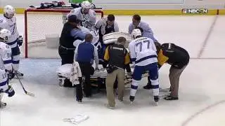 Bishop leaves with injury