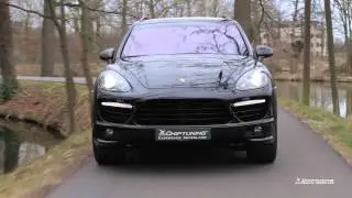 Porsche Cayenne Turbo (958) with Akrapovic Exhaust (REVS) & Tuning
