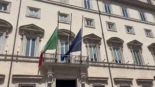Flags fly at half-staff as overwhelmingly Roman Catholic Italy mourns death of Pope Francis