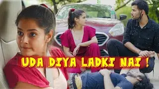 Meri Girlfriend Driving Car 🚗 😭 Hogaya Accident |Ft. Pragati|