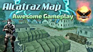 Call Of Duty Mobile Awesome Gameplay In Alcatraz With the New League Skin ⚫️⚪️