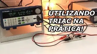 CONTROLE DE POT&Ecirc;NCIA AC COM TRIAC E CIRCUITOS DIGITAIS!