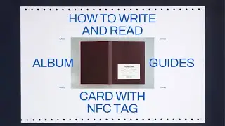 How to write and read NFC tags on our albums: step-by-step