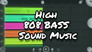 High 808 BASS Sound Music Making In FLSM3