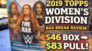 Was It Worth It? 2019 Topps WWE Women&rsquo;s Division Box Review $46 Blast Box Made $83