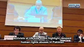 Activists at UN side-event highlight rampant human rights abuses in Pakistan