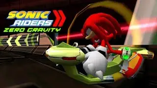 Sonic Riders Zero Gravity - MeteorTech Sparkworks - Knuckles 4K 60 FPS