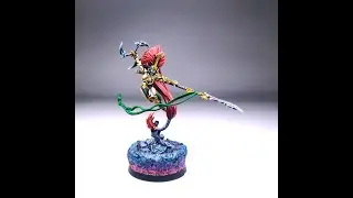 Warhammer 40k Jain Zar. By Warhammer Atrium.